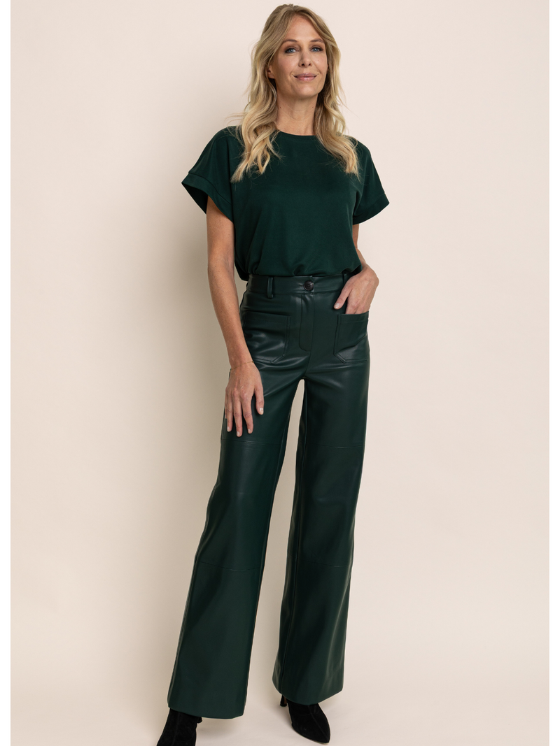 Ac By Annelien Coorevits Trousers Green