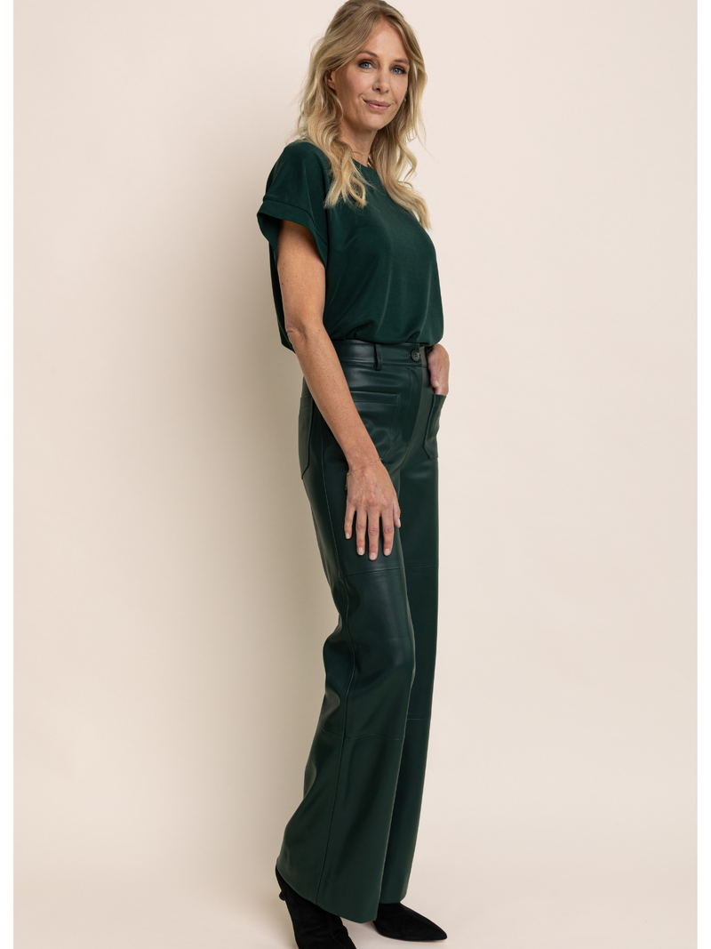Ac By Annelien Coorevits Trousers Green