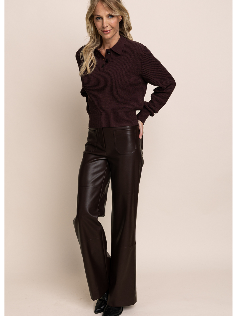 Ac By Annelien Coorevits Trousers Brown