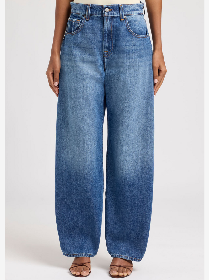 View product '7 For All Mankind Trousers Blue' 7 For All Mankind Trousers Blue