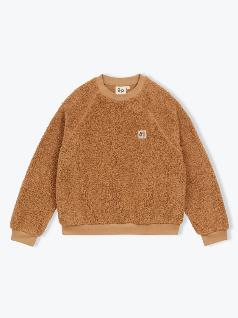 View product 'Arsene & Les Pipelettes Sweaters Camel' Arsene & Les Pipelettes Sweaters Camel