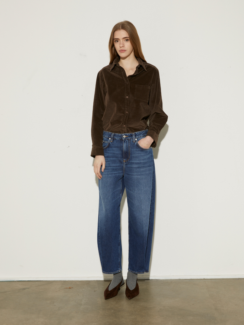 (+) People Jeans Bleu