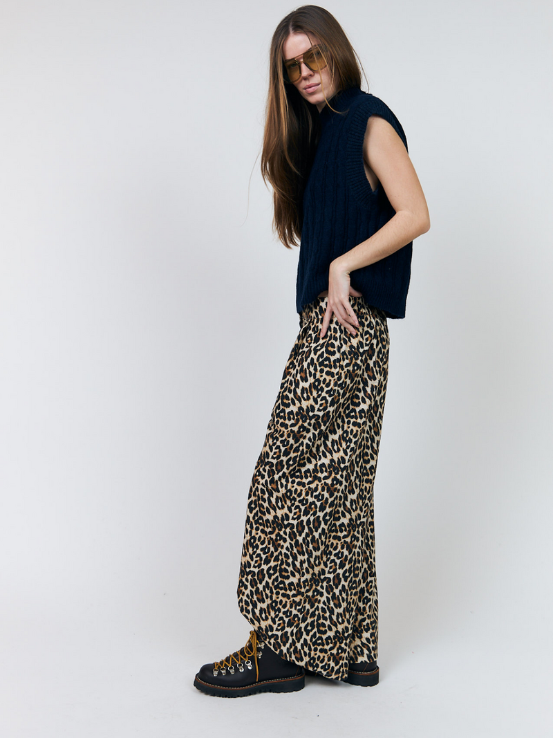Lollys Laundry Pantalons Leopard