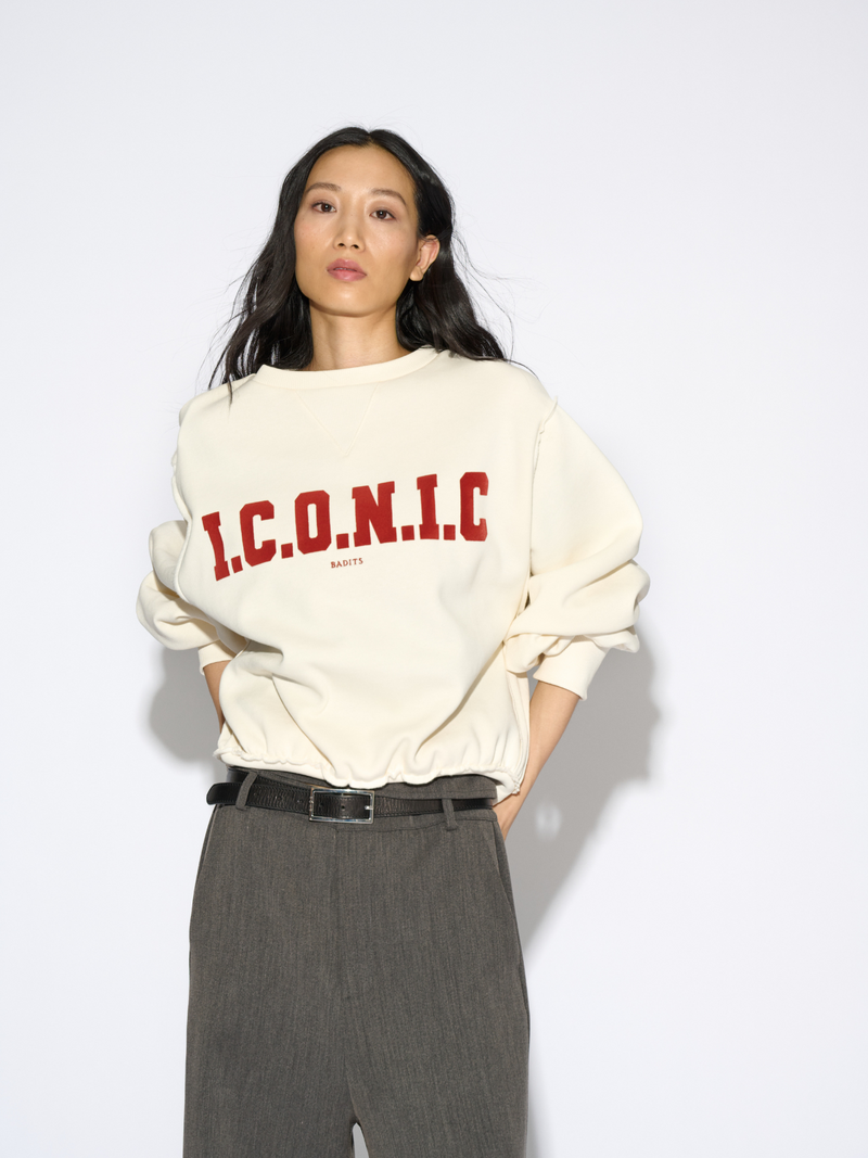 View product 'Badits Sweaters Off White' Badits Sweaters Off White