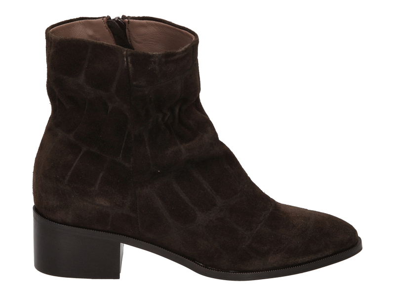 Softwaves Boot With Heel Brown