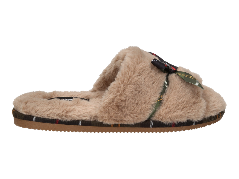 View product 'Barbour Slippers Taupe' Barbour Slippers Taupe