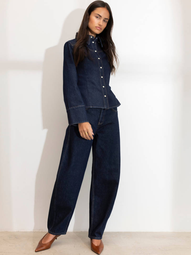 Bekijk product 'Camilla Pihl Broeken Blauw' Camilla Pihl Broeken Blauw
