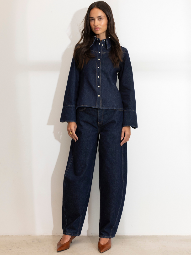 Bekijk product 'Camilla Pihl Broeken Blauw' Camilla Pihl Broeken Blauw