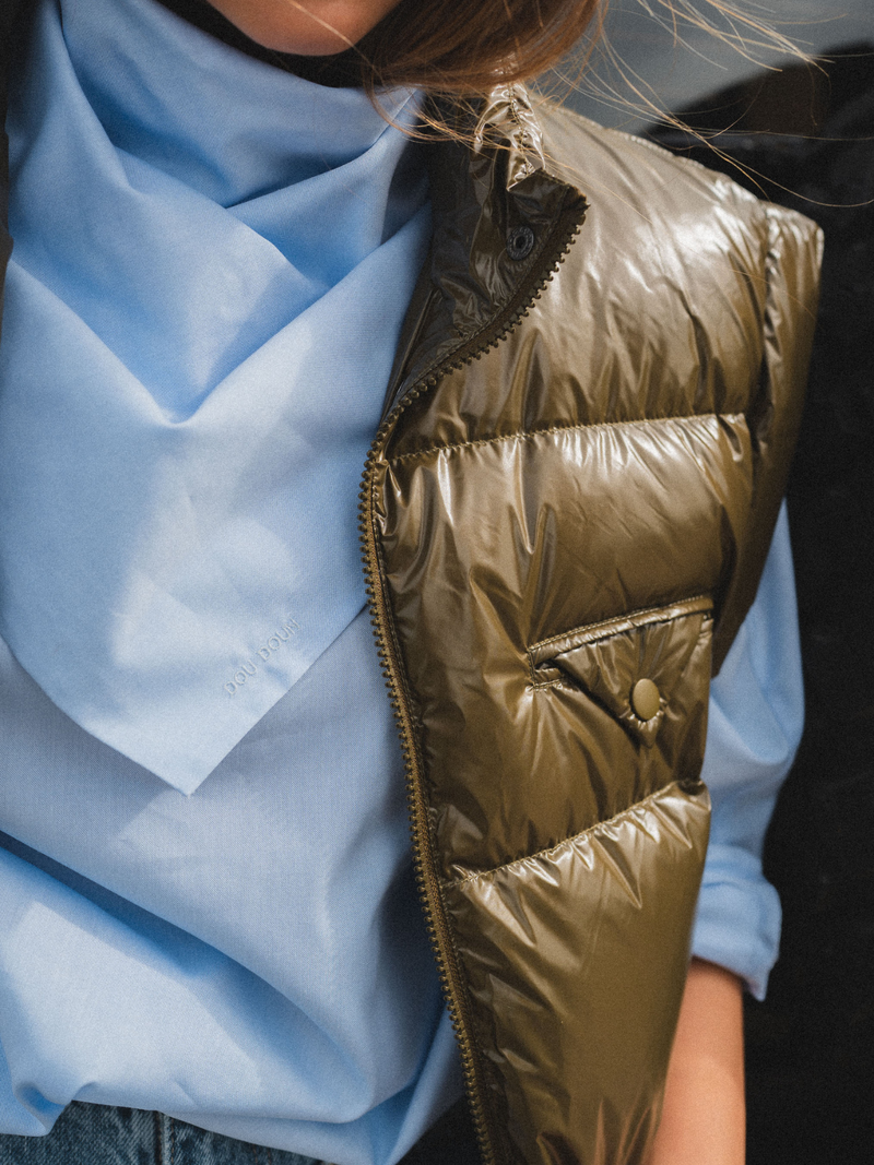 View product 'Dou Doun Bodywarmers Kaki' Dou Doun Bodywarmers Kaki