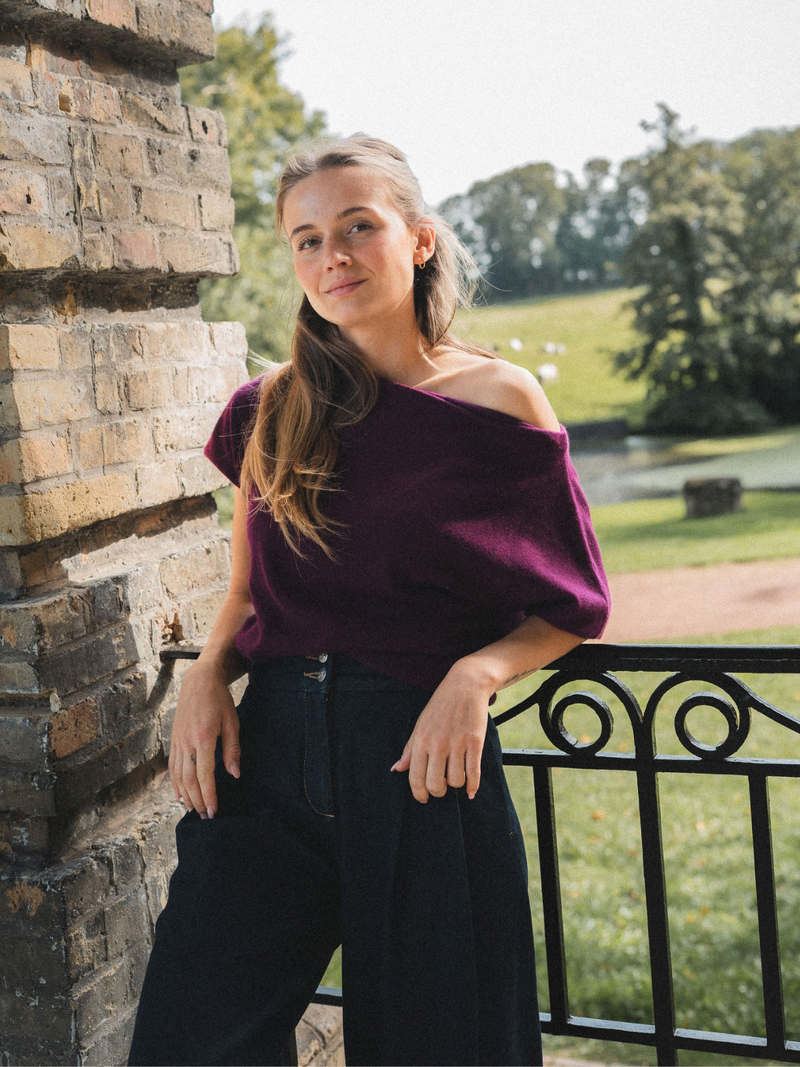 View product 'Dou Doun Pullovers Purple' Dou Doun Pullovers Purple
