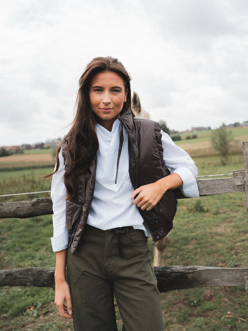 View product 'Dou Doun Bodywarmers Brown' Dou Doun Bodywarmers Brown
