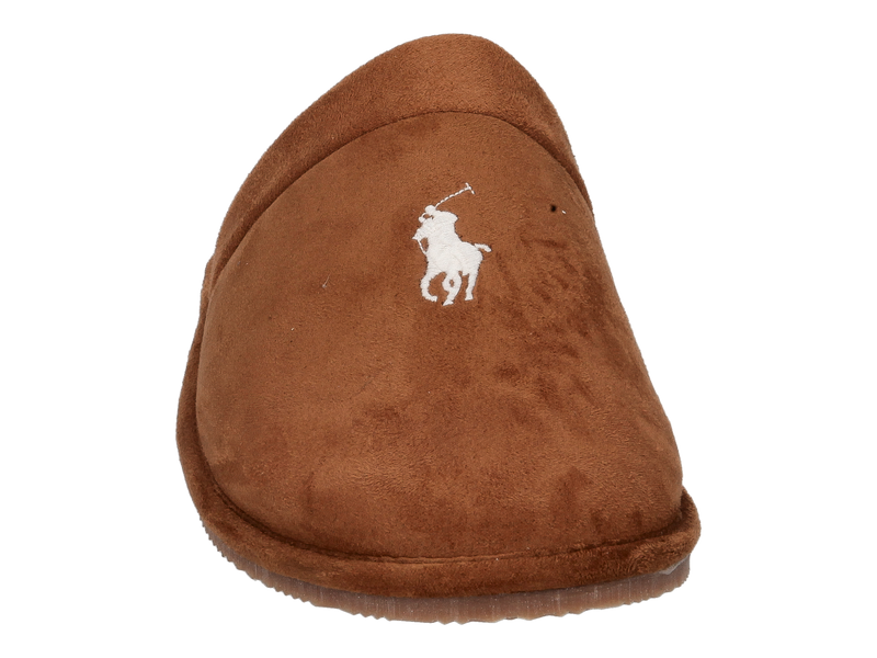 Voir le produit 'Polo Ralph Lauren Pantoufles Cognac' (en anglais) Polo Ralph Lauren Pantoufles Cognac