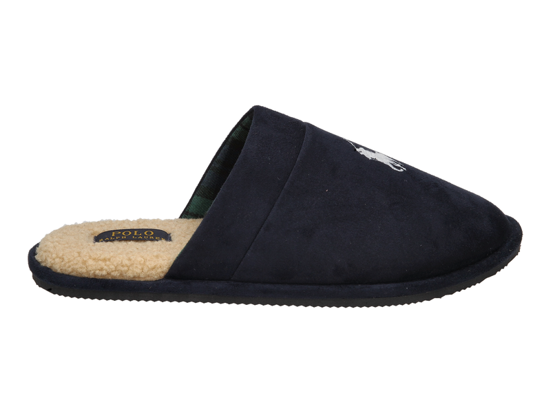 Voir le produit 'Polo Ralph Lauren Pantoufles Bleu' (en anglais) Polo Ralph Lauren Pantoufles Bleu