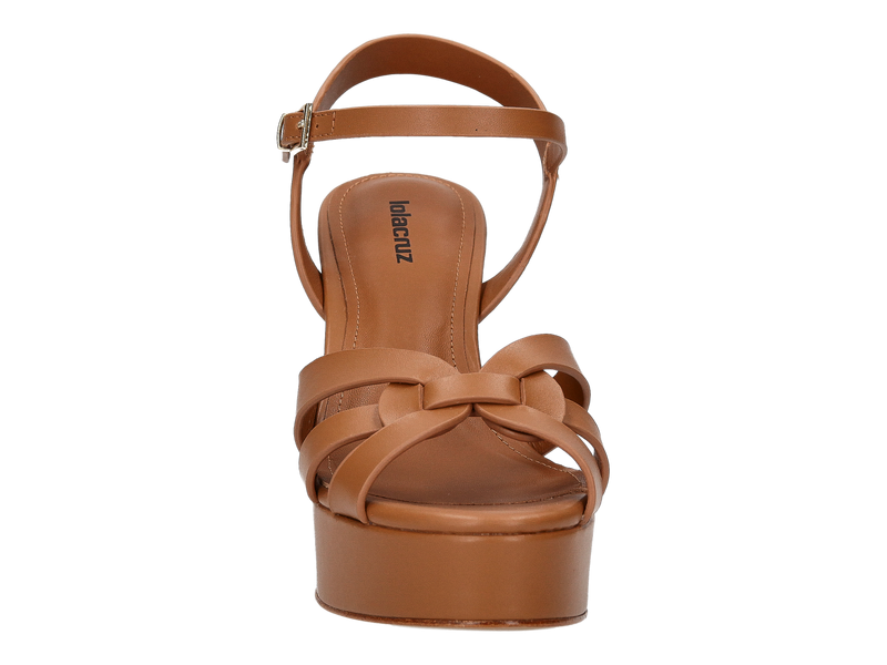 Lola Cruz Sandals Camel